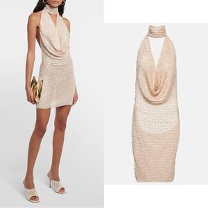 NWT AYA MUSE Tipo sequined minidress